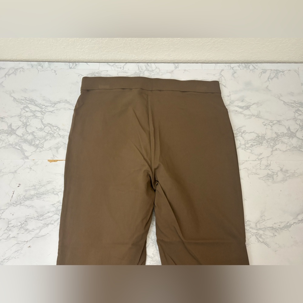89th & Madison Brown Stretch Comfort Waist Trouser Pants Women's Sz PM Petite - Picture 4 of 5